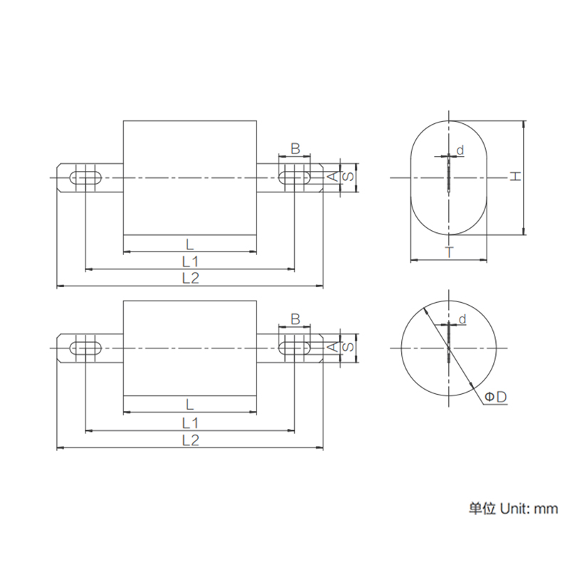 WSA Axial-Type IGBT Snubber kondensator